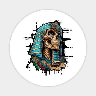 Egyptian Mummy Skull Magnet